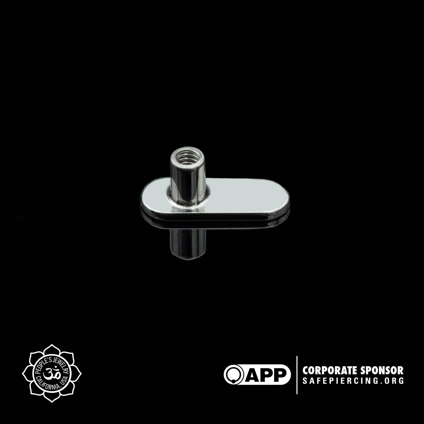 Threaded Titanium Dermal Anchor - 14/12g