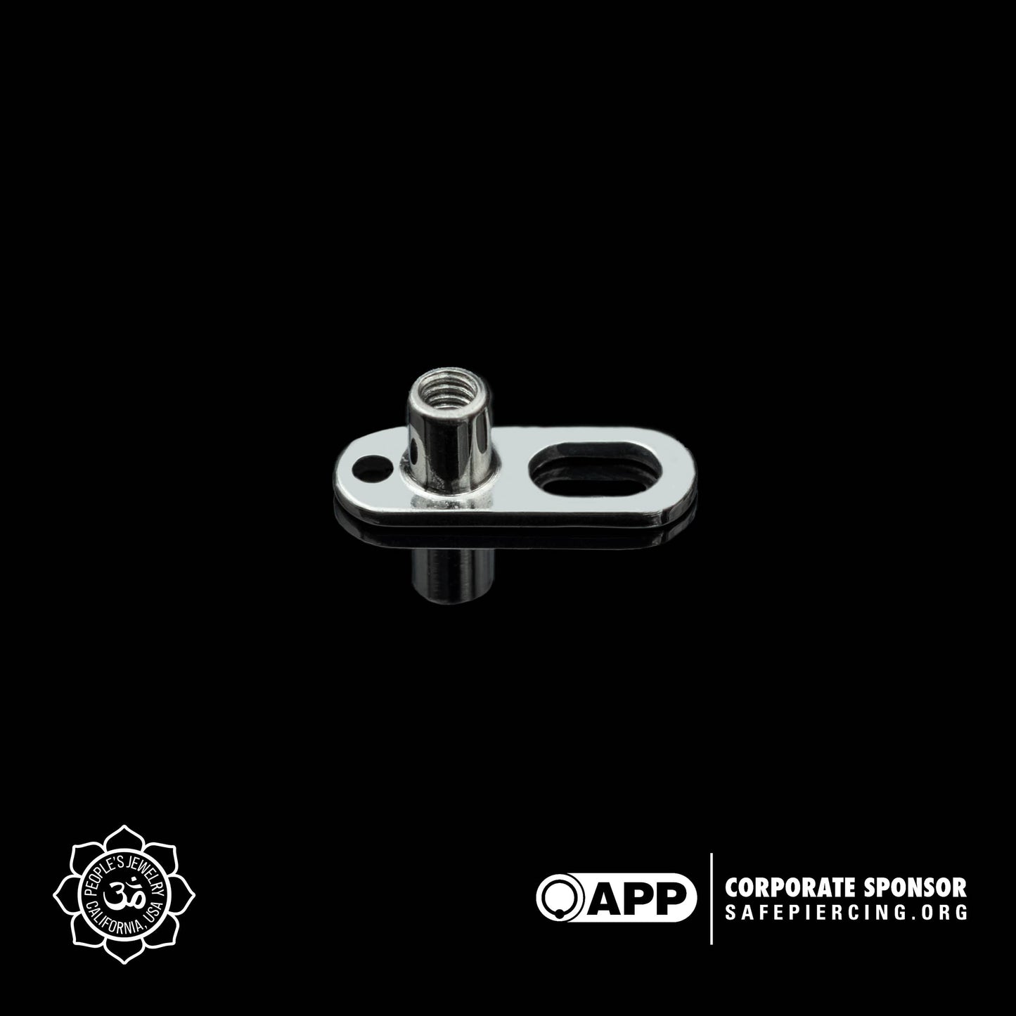 Threaded Titanium Dermal Anchor - 14/12g