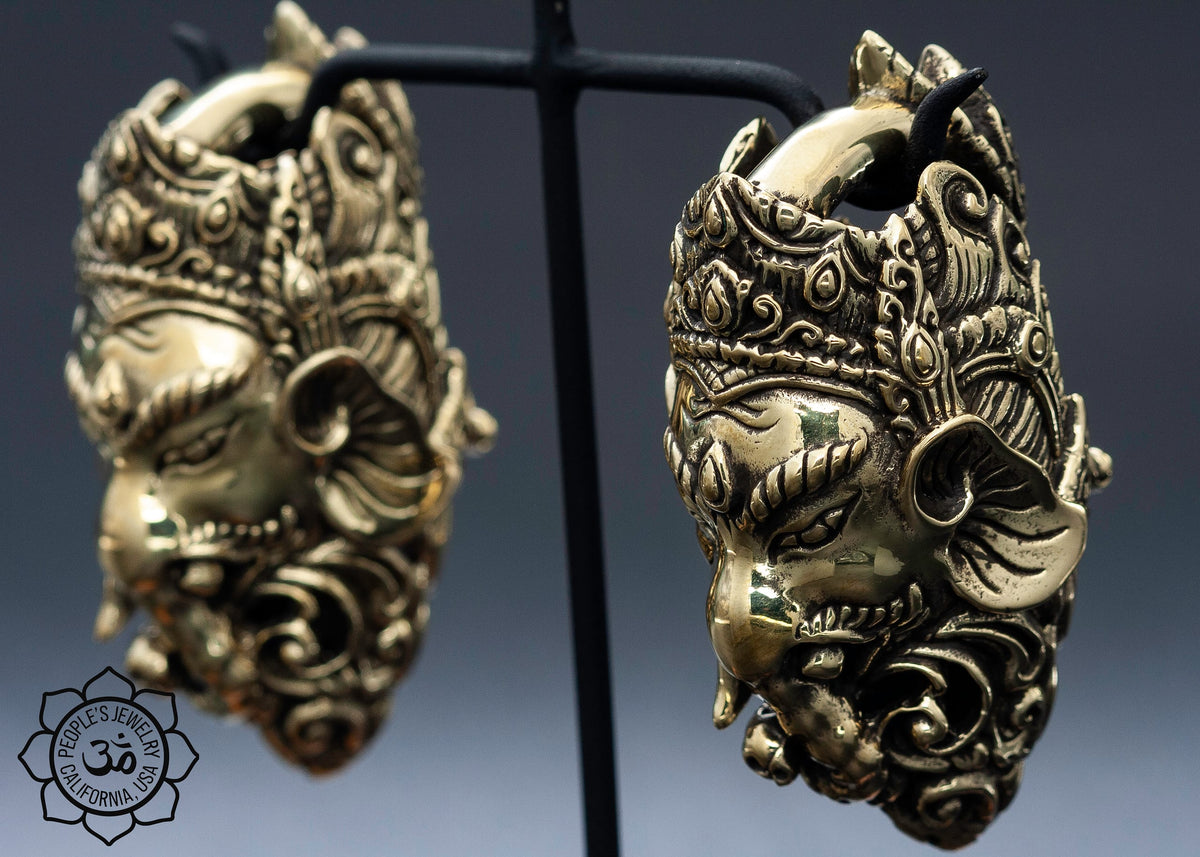 Brass Ganesha Weights