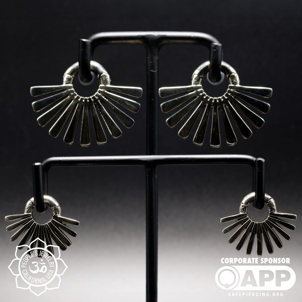 Brass Fan Clickers