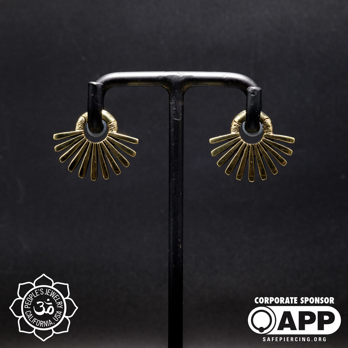 Brass Fan Clickers