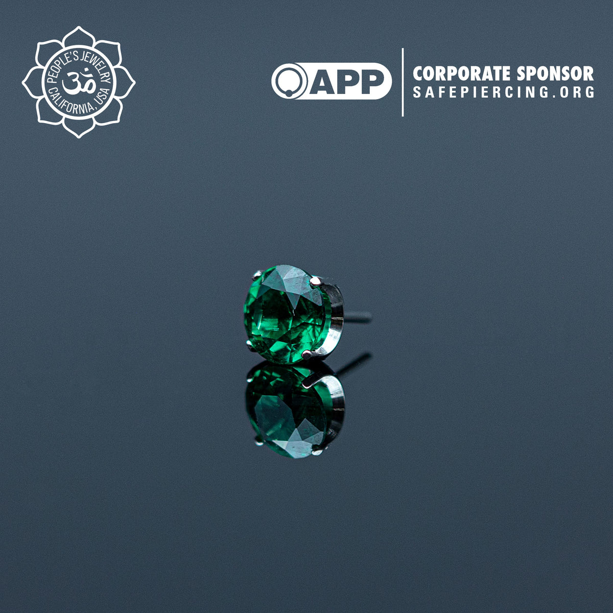 Threaded Titanium Prongs - Faceted Gems