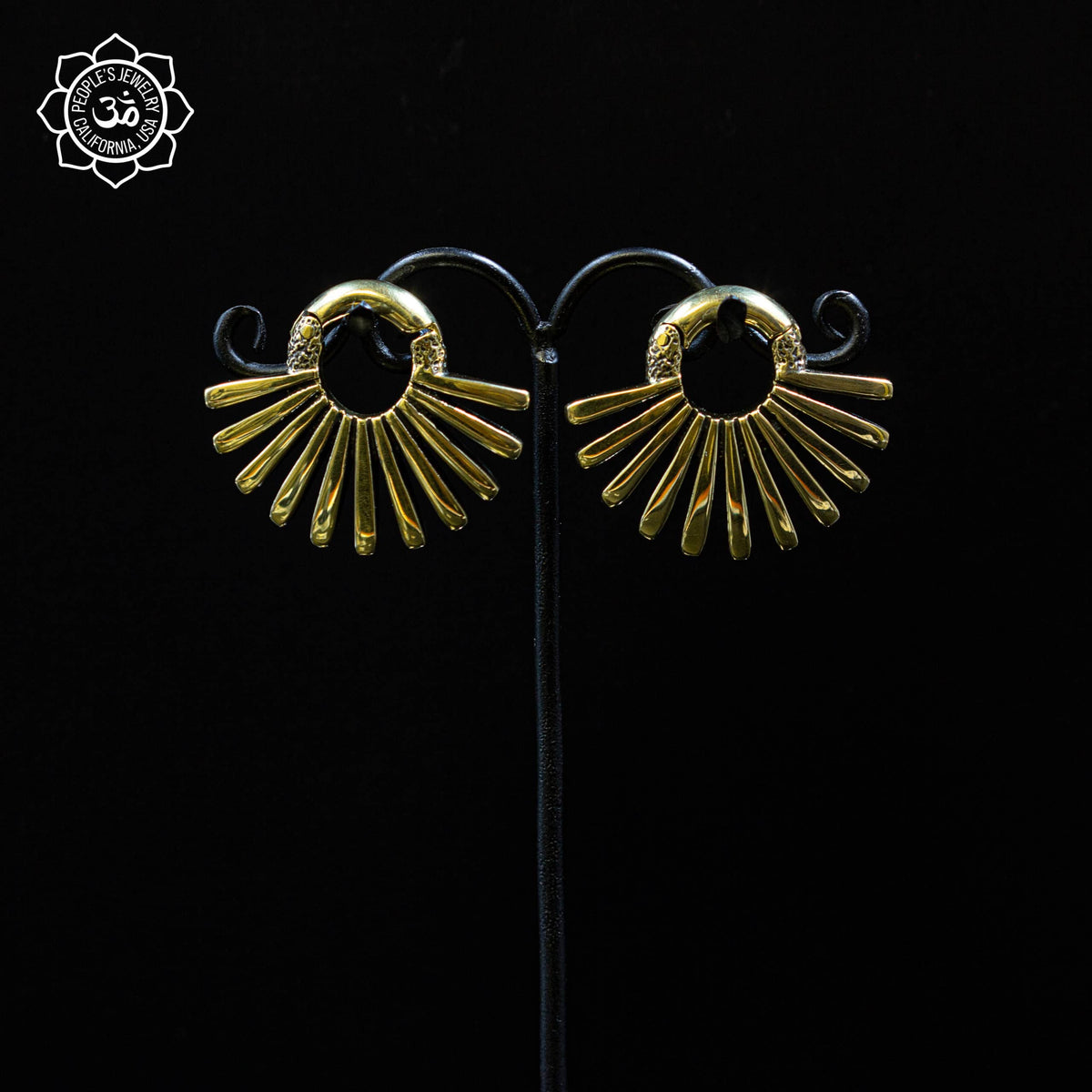 Brass Fan Clickers