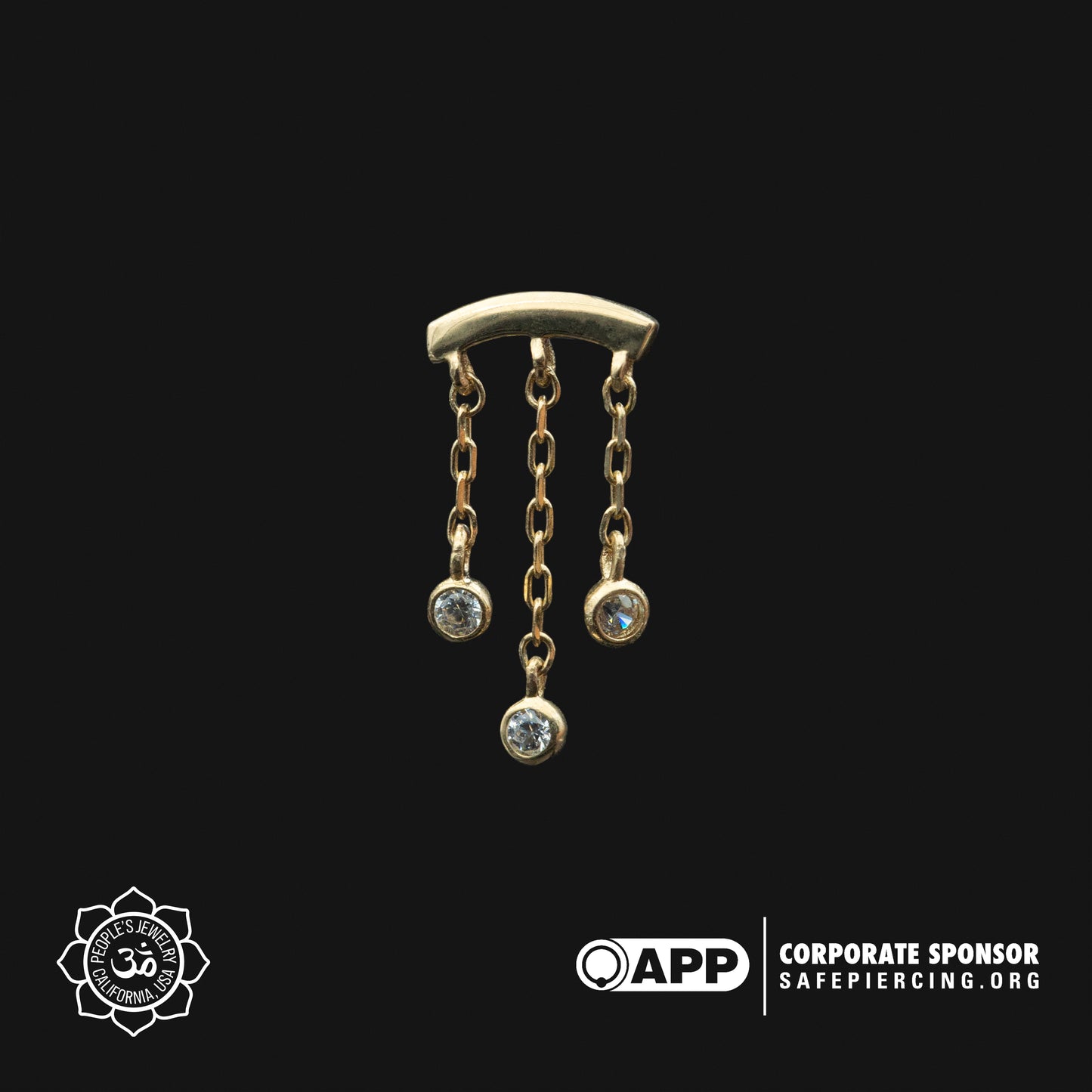 14kt Yellow Gold Ends