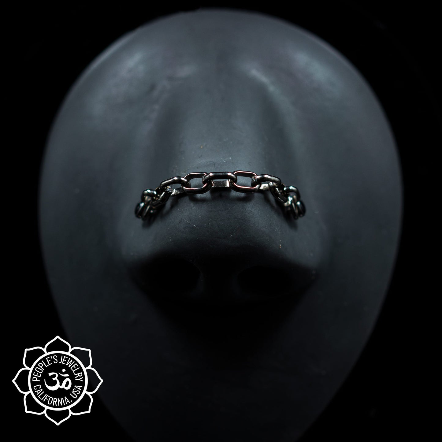 Half Round Chain with Jump Rings