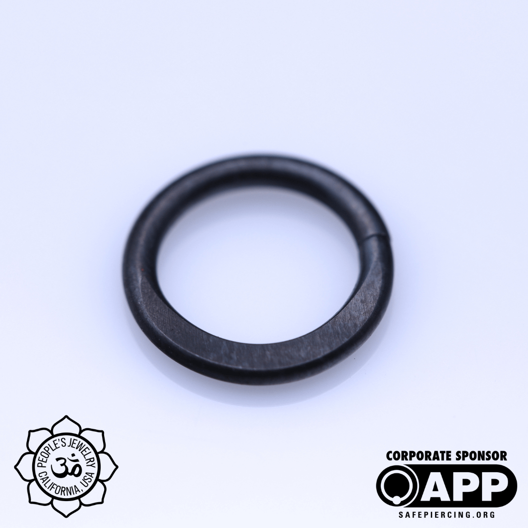 Flattened Niobium Seam Rings