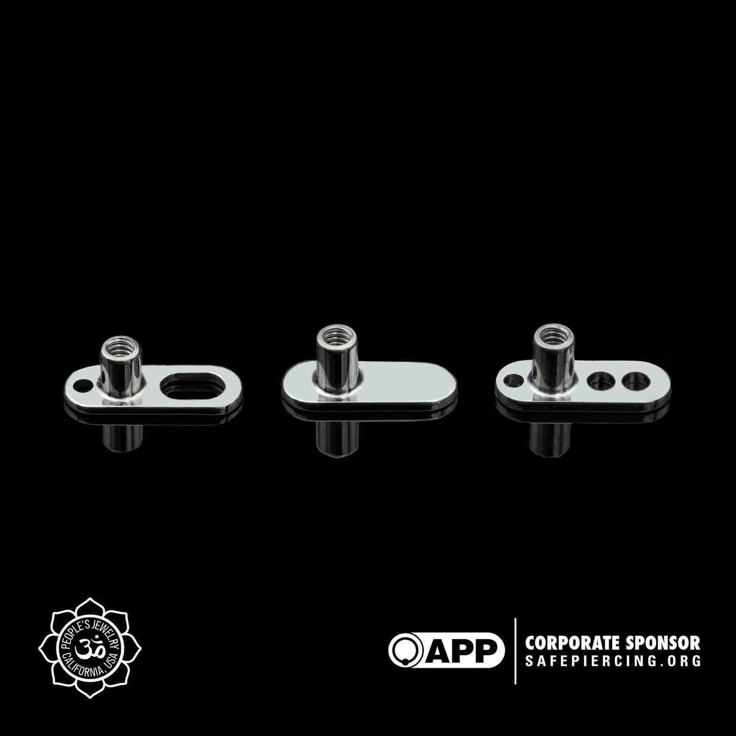 Threaded Titanium Dermal Anchor - 14/12g