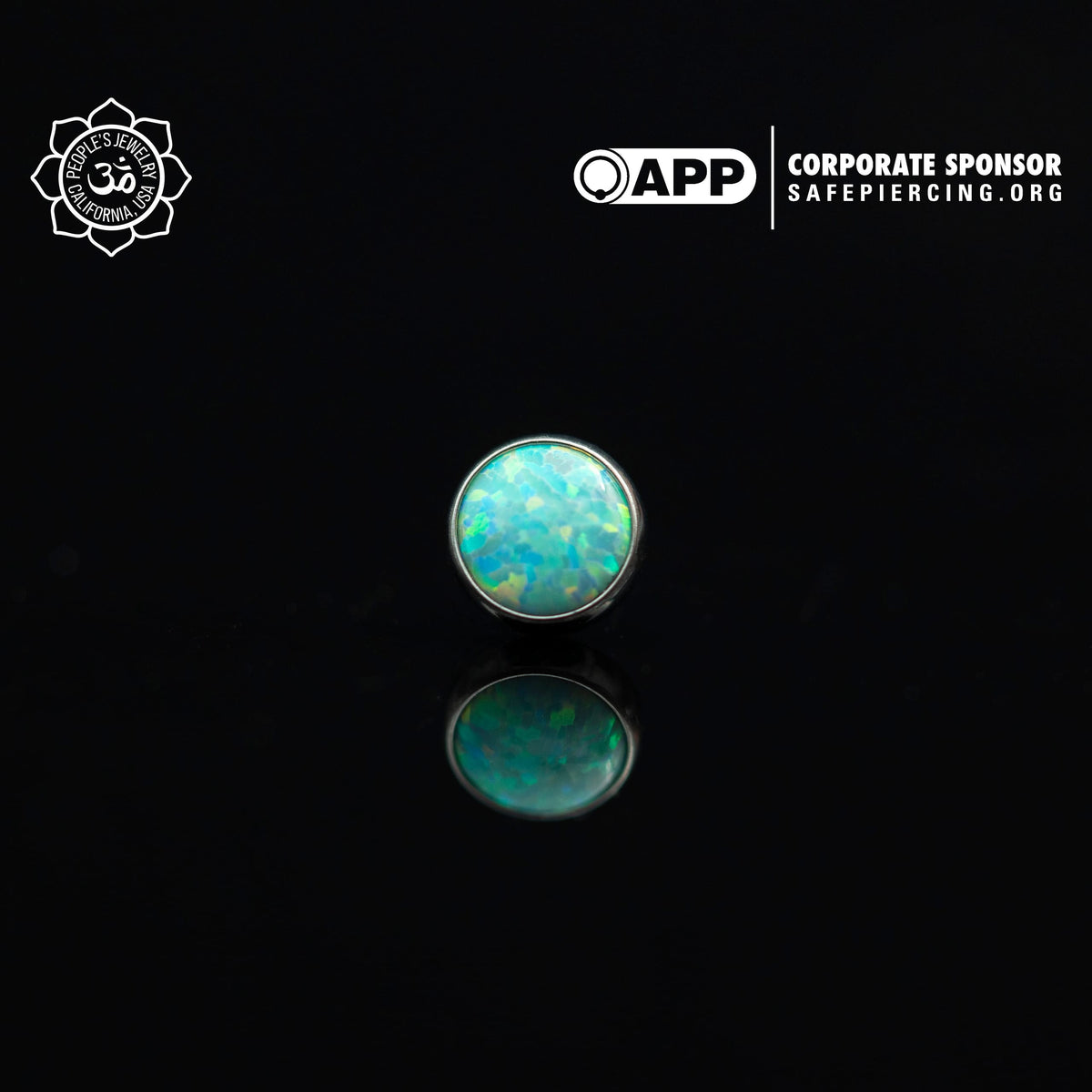 Threadless Titanium Bezel-set Cabochons