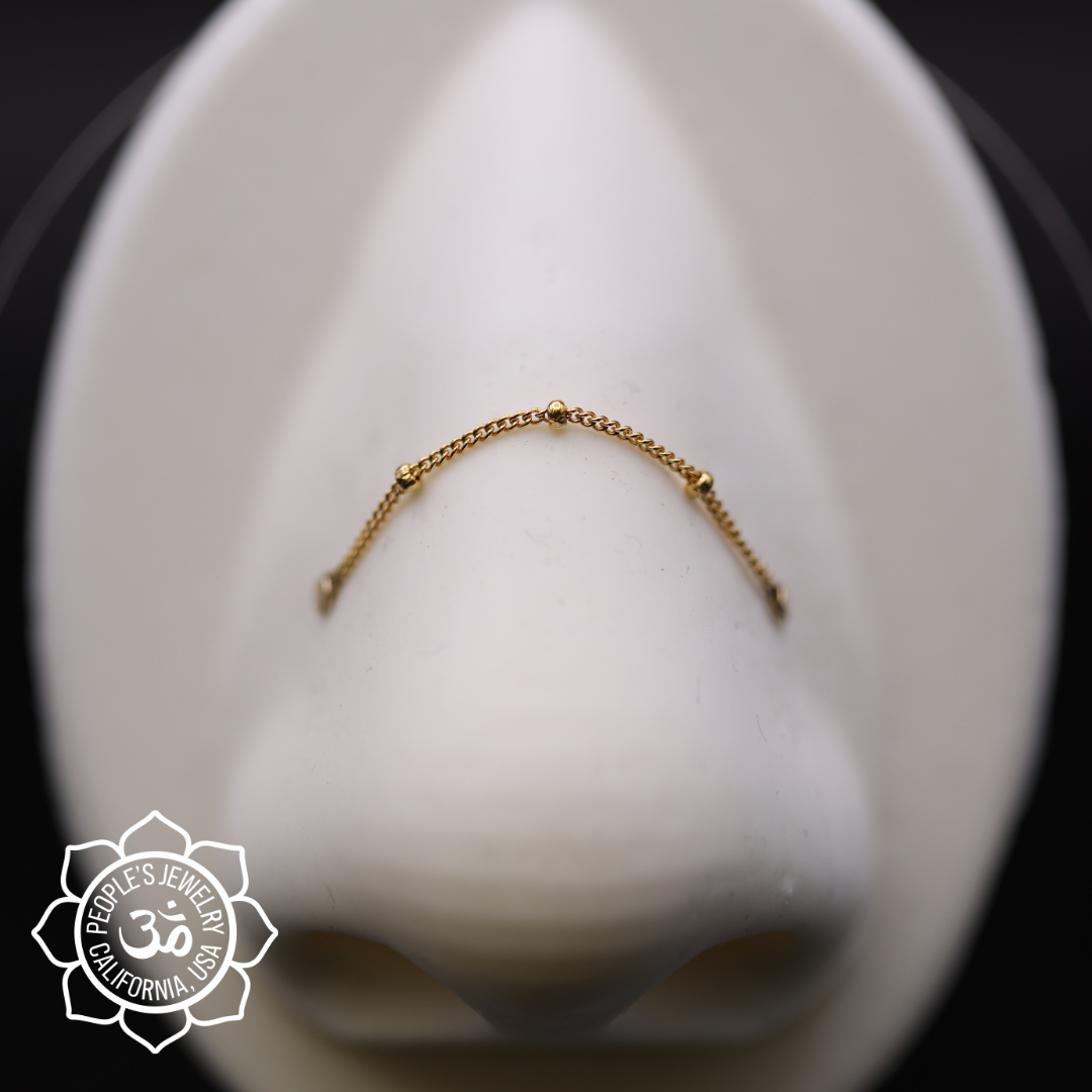 14k Gold Filled Satellite Chain