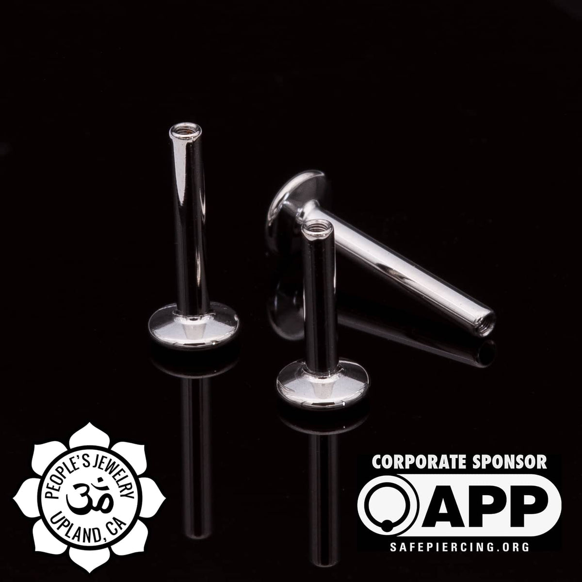 Threaded Titanium Labret Posts - 16g
