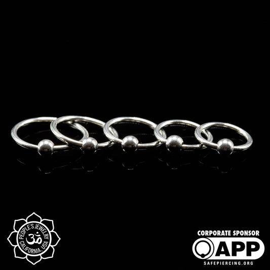 Niobium Captive Bead Rings