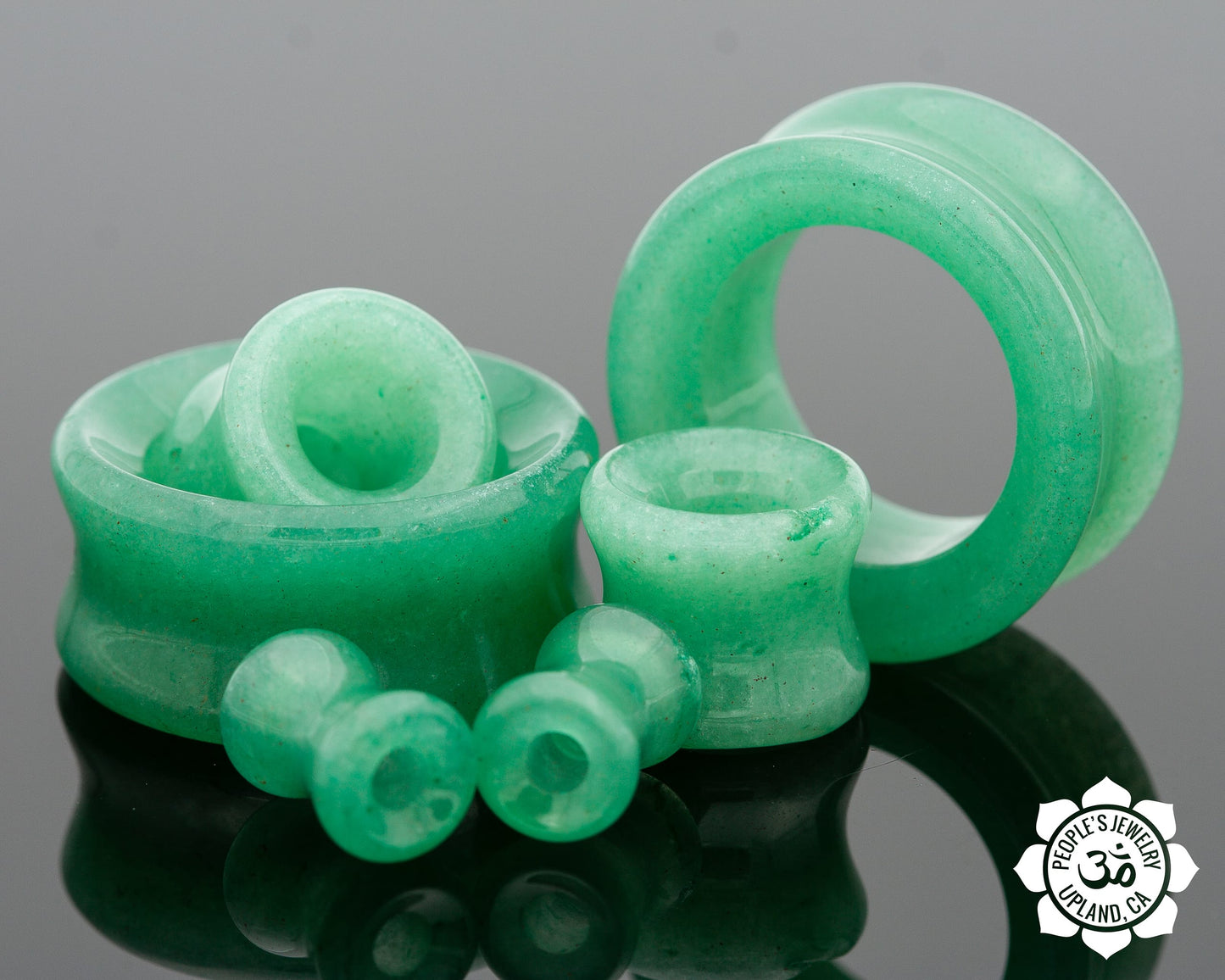Double Flare Eyelets - Aventurine