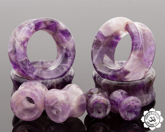 Double Flare Eyelets - Amethyst