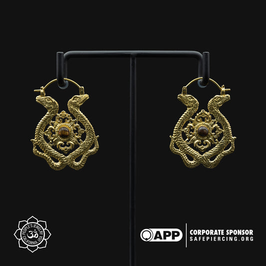 Brass Serpentine Hangers