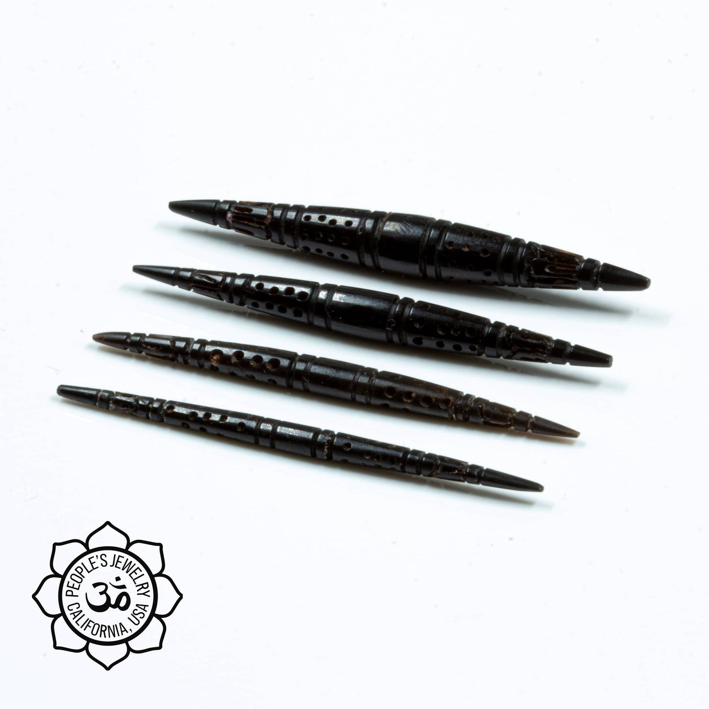 Carved Flower Horn Spike