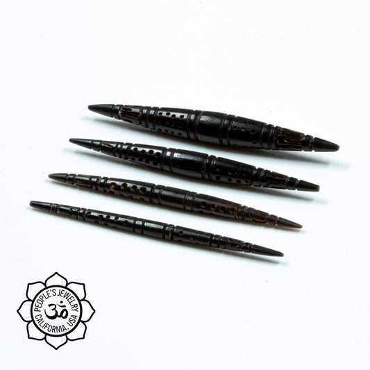 Carved Flower Horn Spike