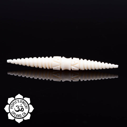 Carved Triangle Bone Spike