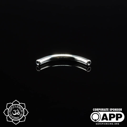 Threadless Titanium Curved Barbells - 16g
