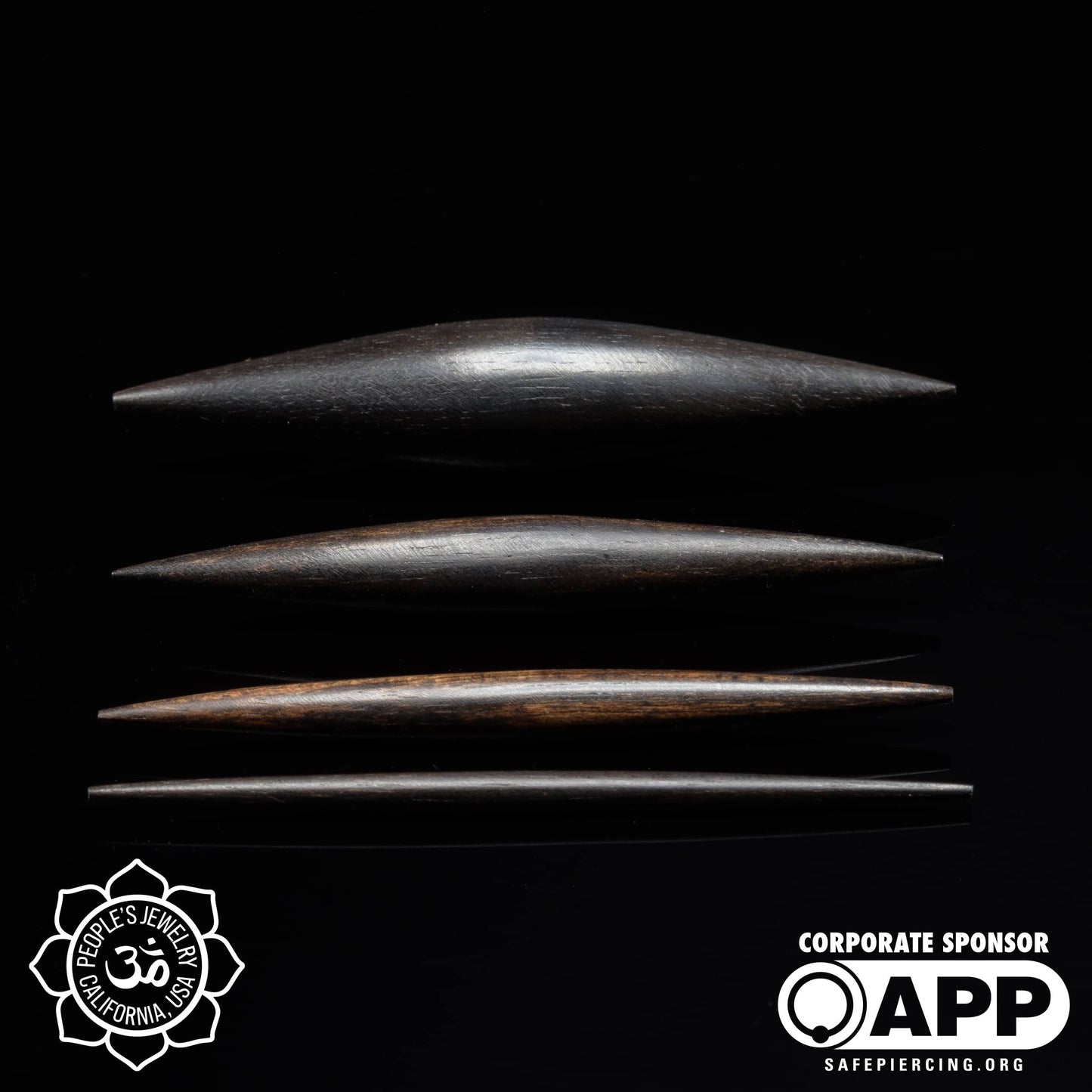 Black Ebony Spikes