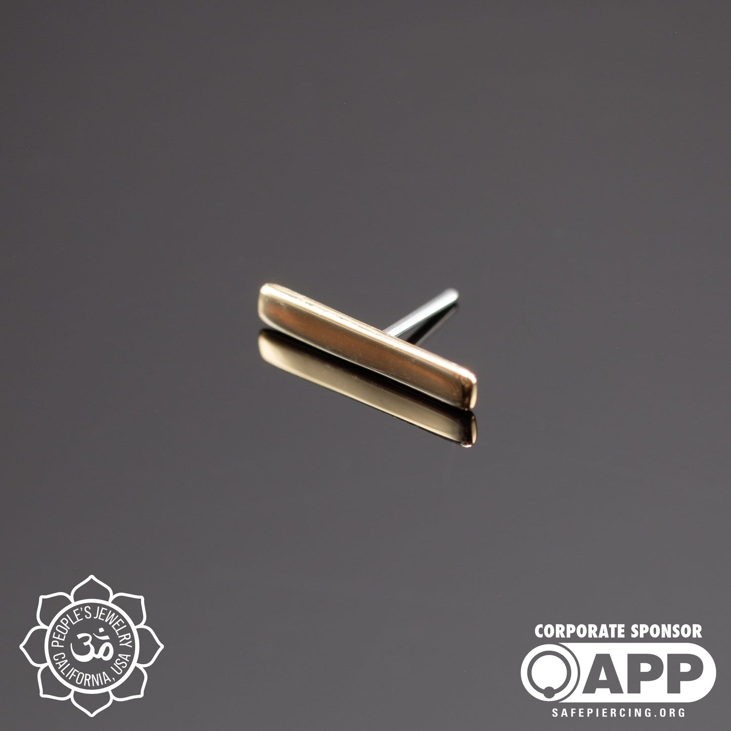 14kt Yellow Gold Ends