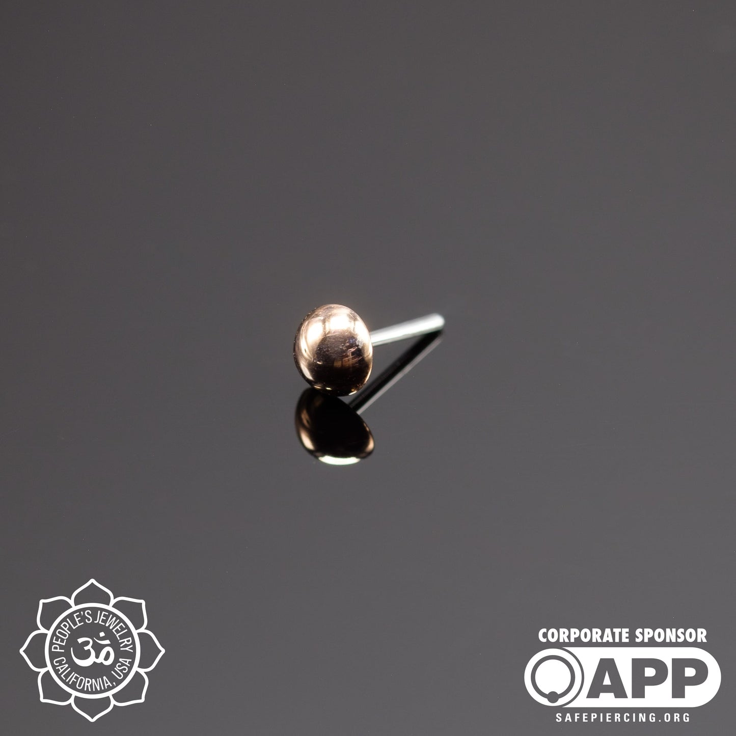 14kt Rose Gold Ends