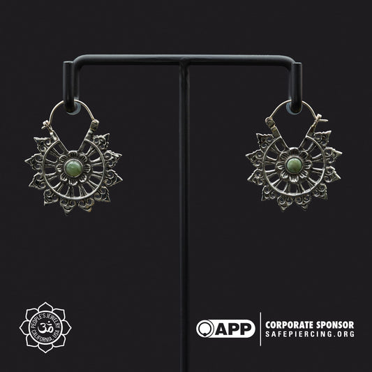 Brass Fractal Hangers