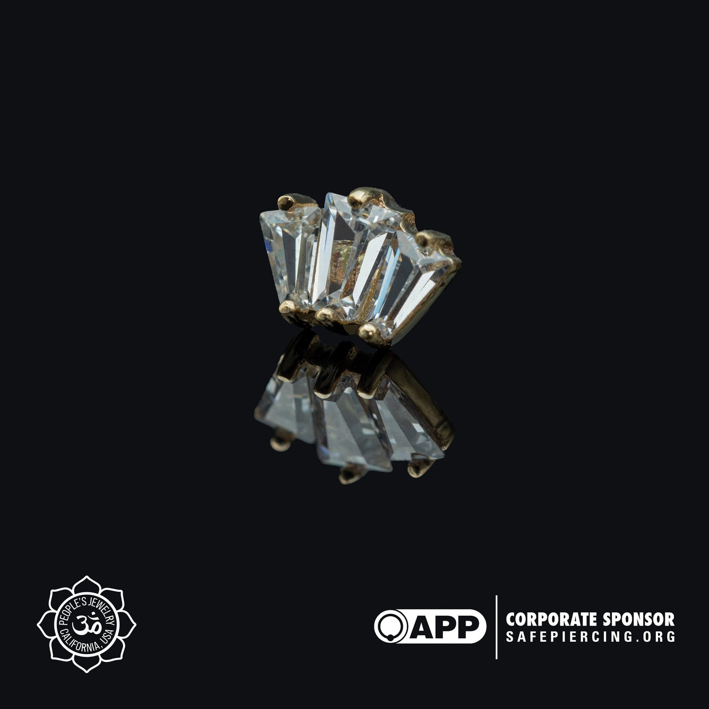 14kt Yellow Gold Ends