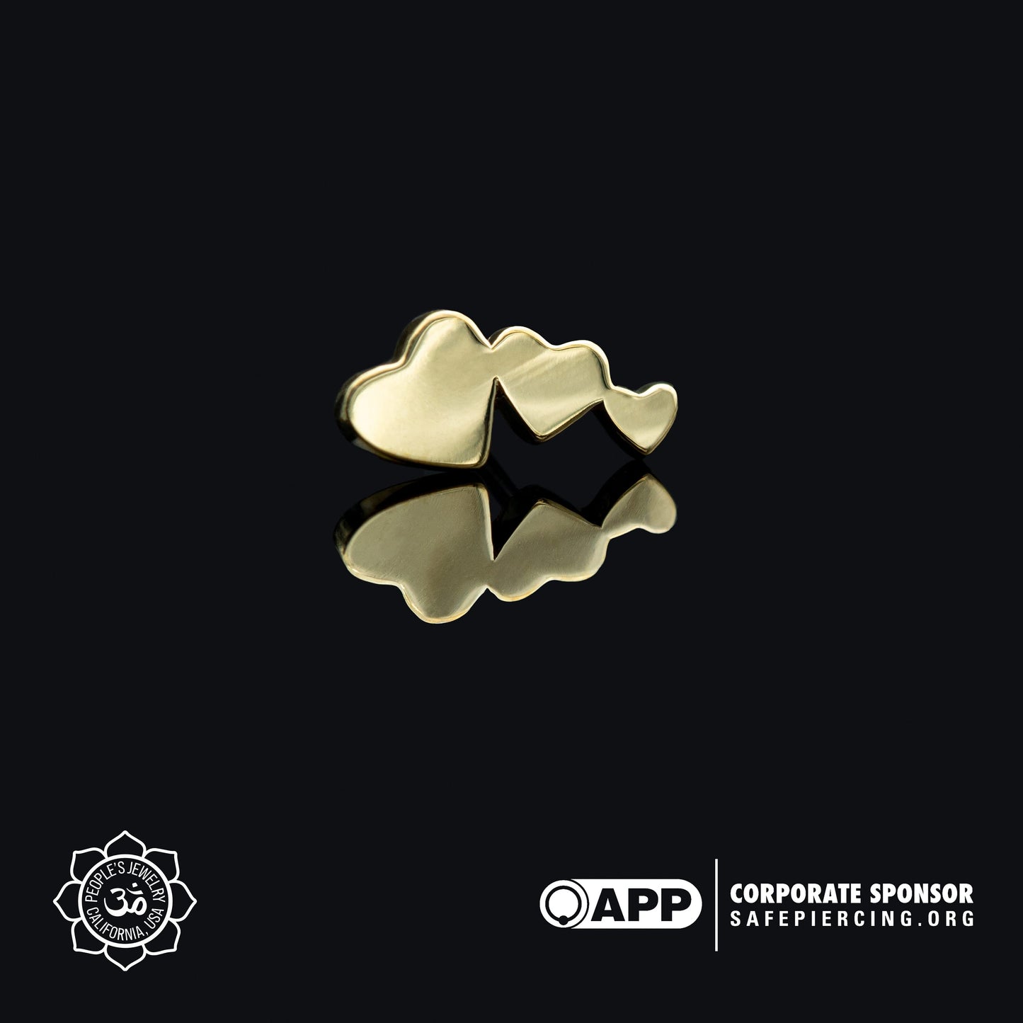 14kt Yellow Gold Ends