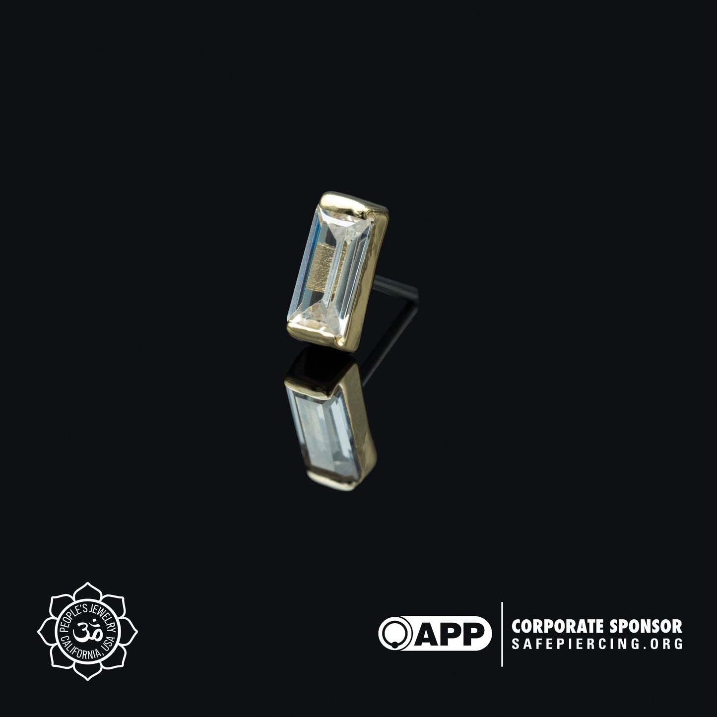 14kt Yellow Gold Ends