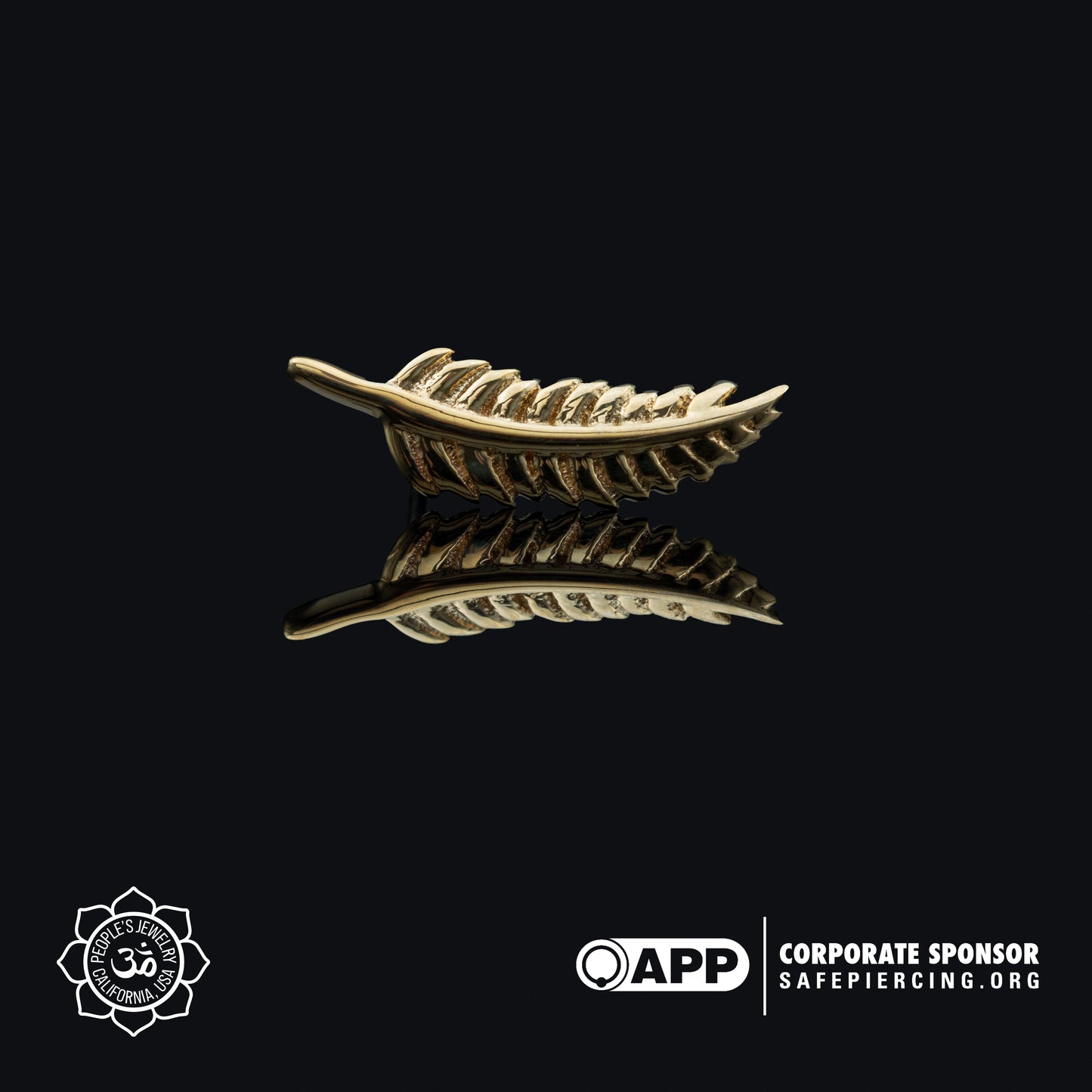14kt Yellow Gold Ends