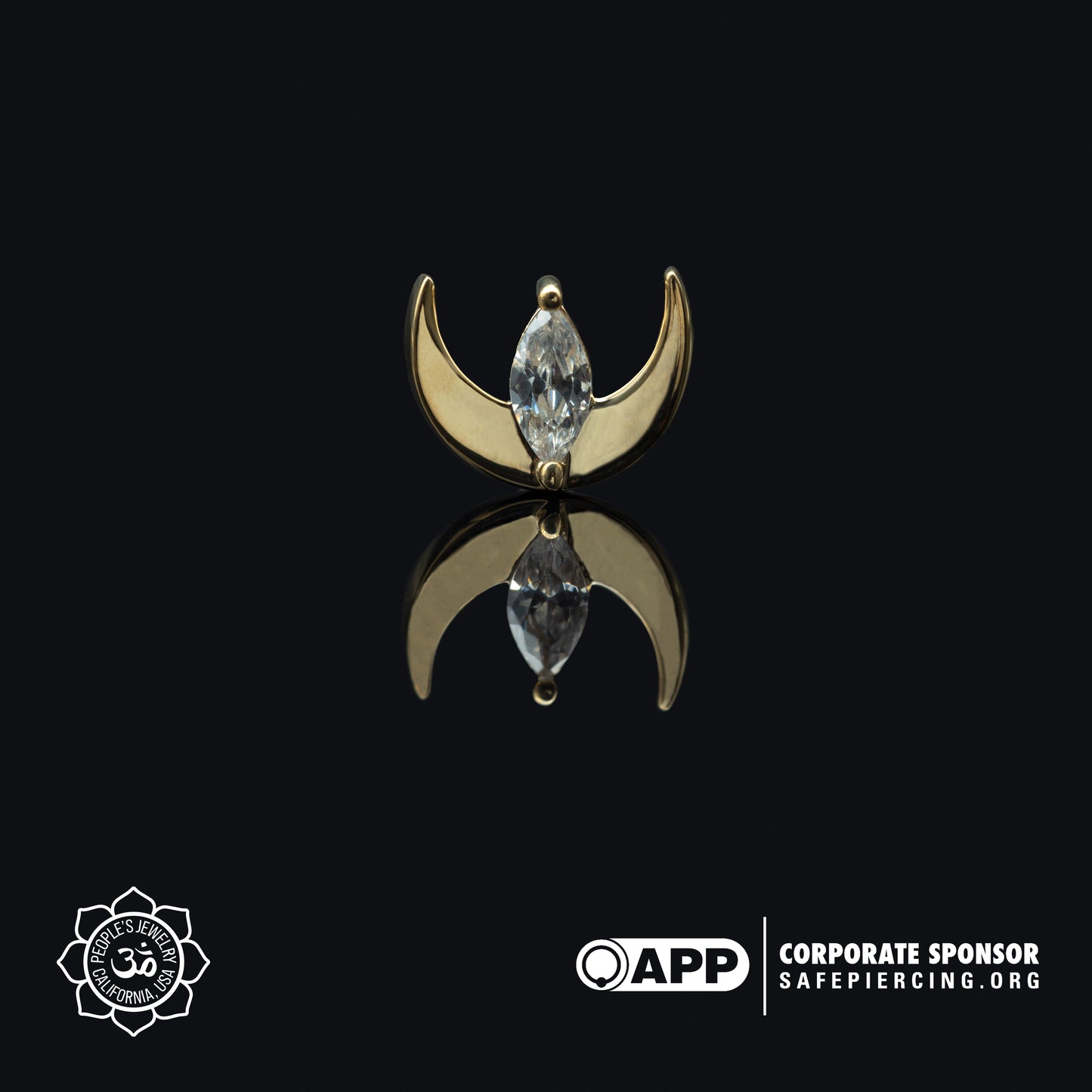 14kt Yellow Gold Ends