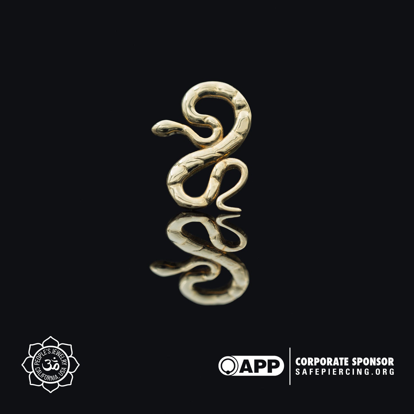 14kt Yellow Gold Ends