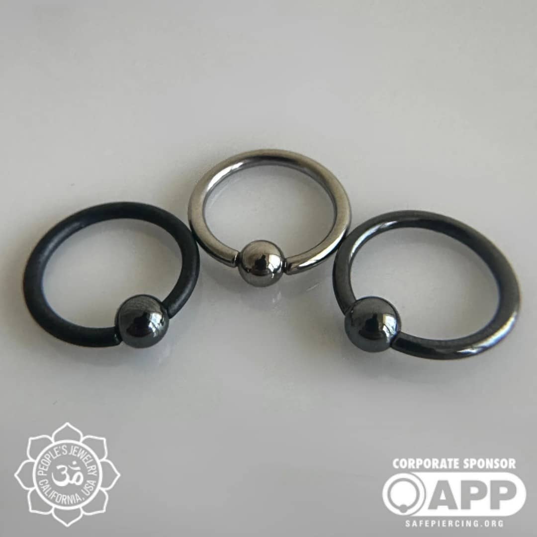 Niobium Captive Bead Rings