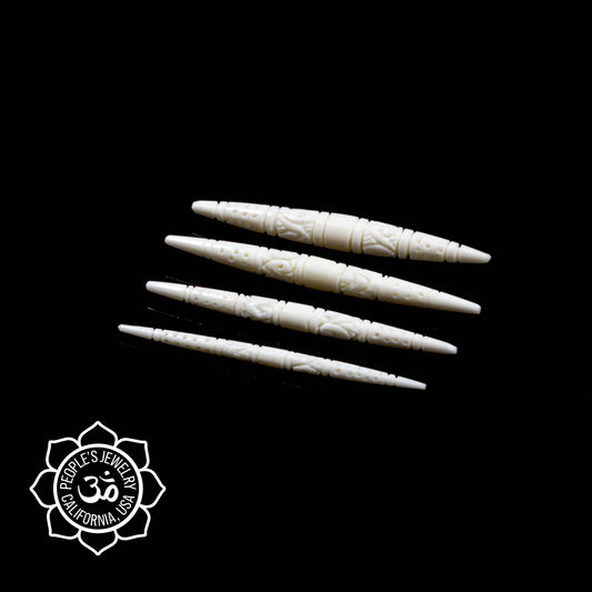 Carved Ivy Bone Spike