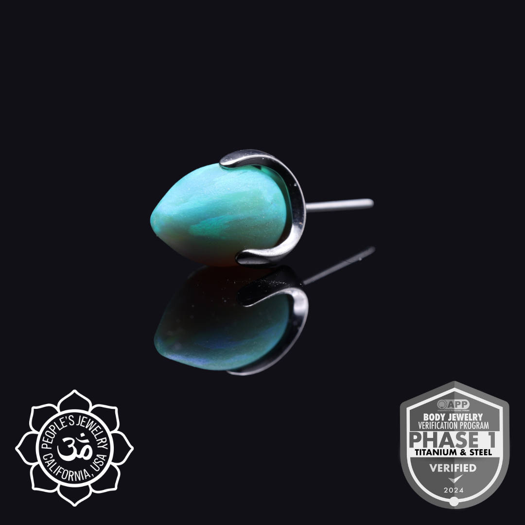 Threadless Titanium Claws - Bullet (Sandblasted)