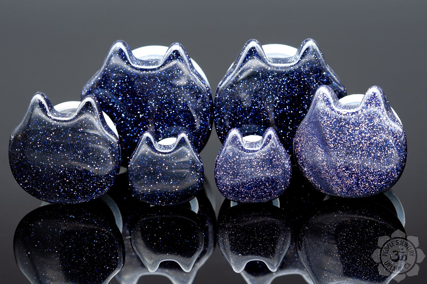 Single Flare Kitties - Blue Sandstone