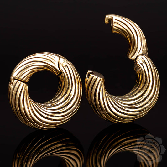 Brass Spiral Clickers
