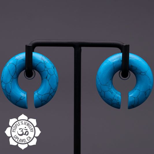 Stone Rings - Synthetic Dark Turquoise