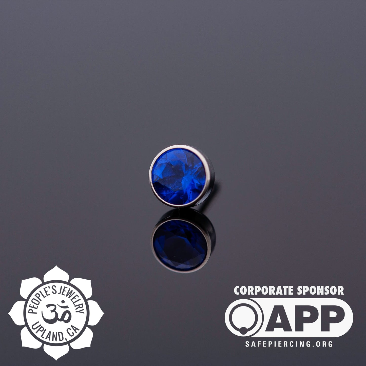 Threadless Titanium Gem Bezel