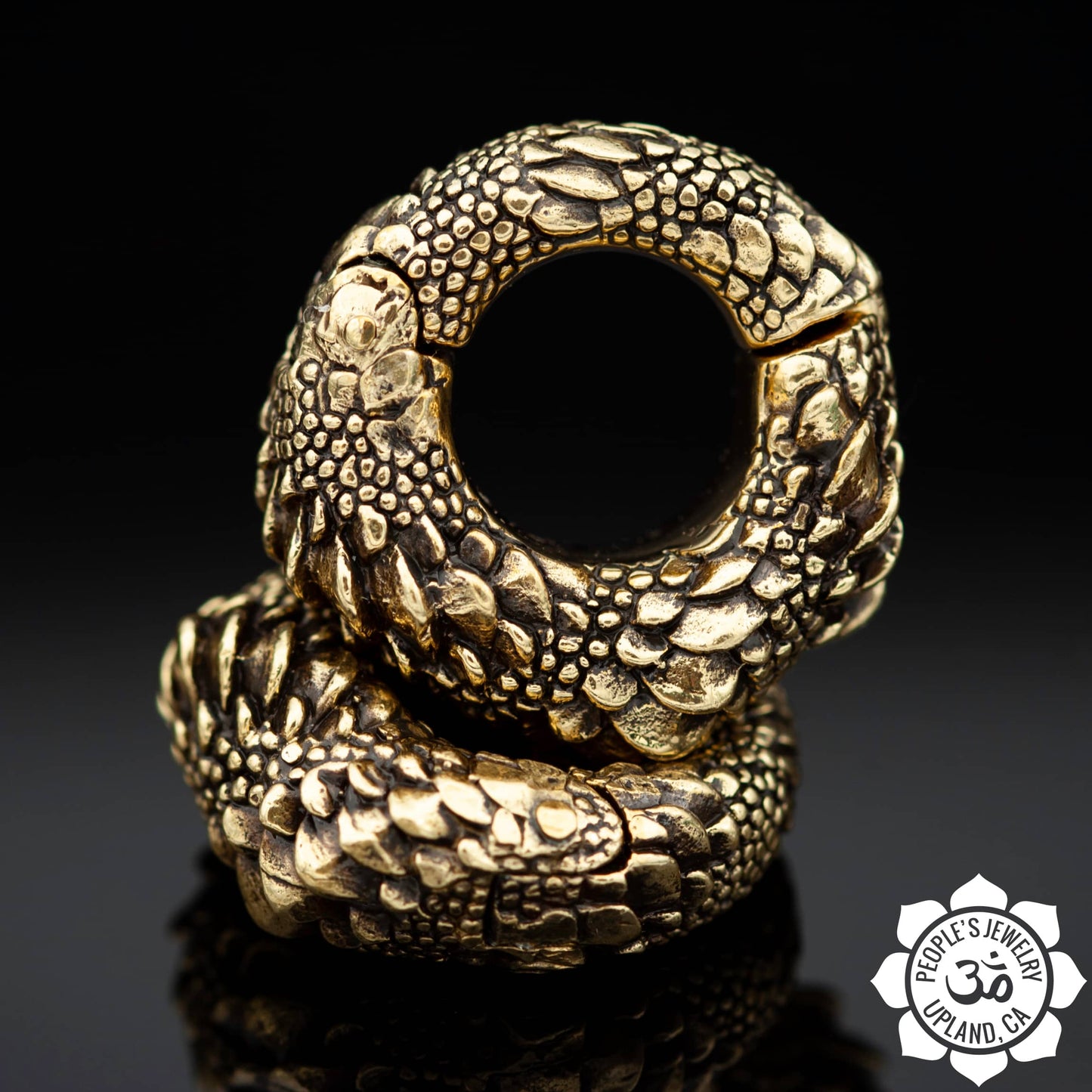 Brass Dragon Scale Clicker