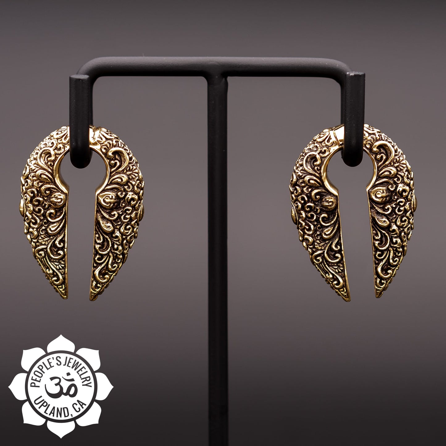 Brass Ornate Keyholes