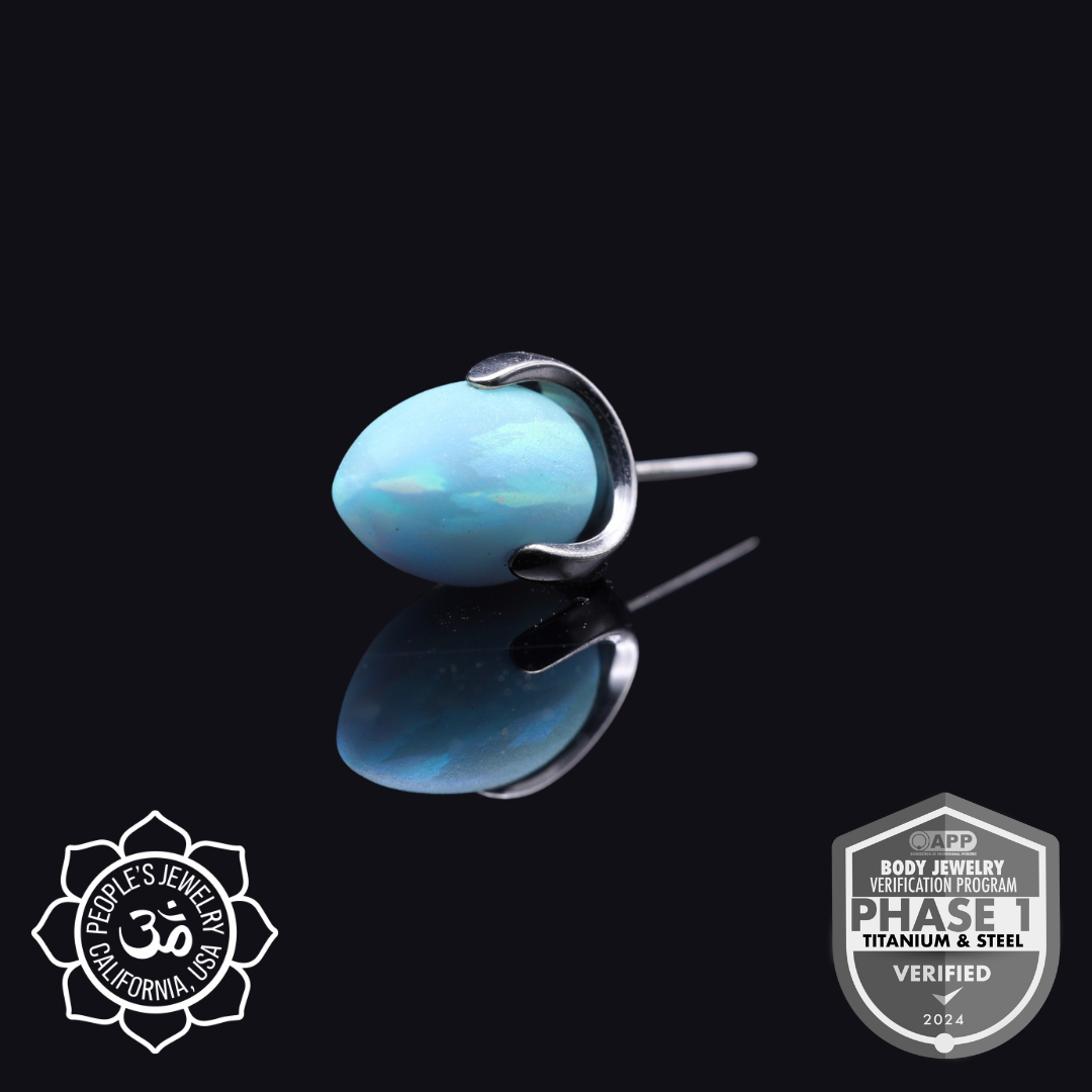 Threadless Titanium Claws - Bullet (Sandblasted)