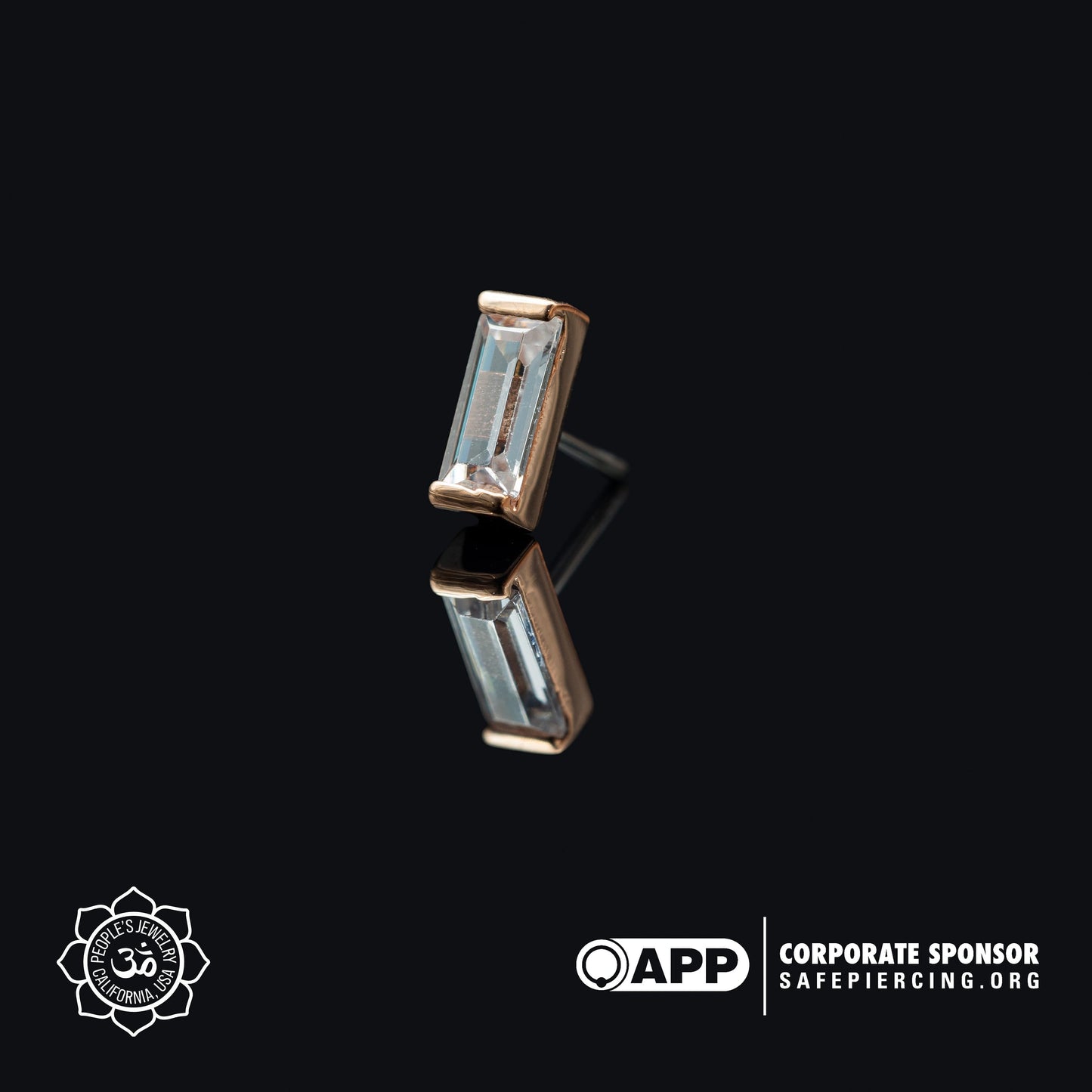 14kt Rose Gold Ends