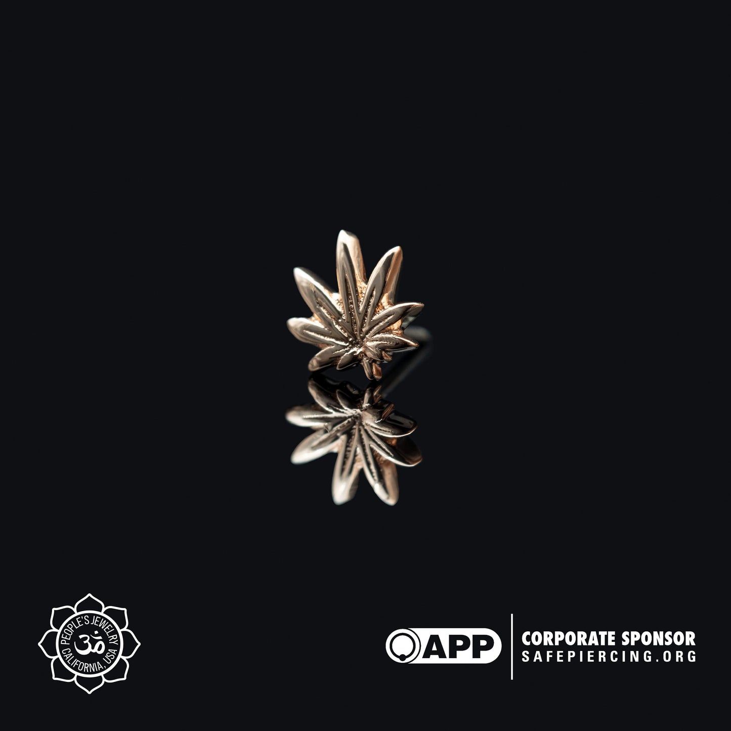14kt Rose Gold Ends