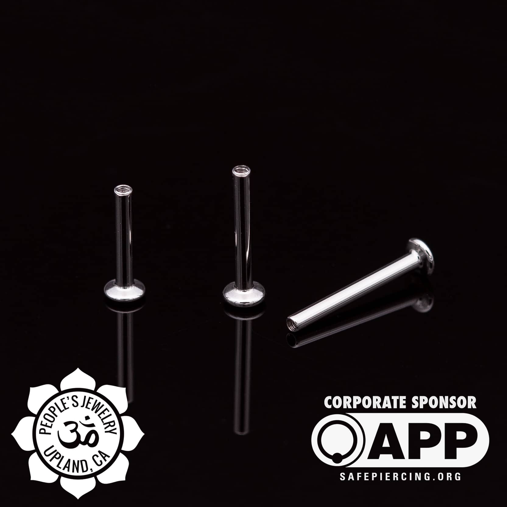 Threaded Labret Posts – People's Jewelry