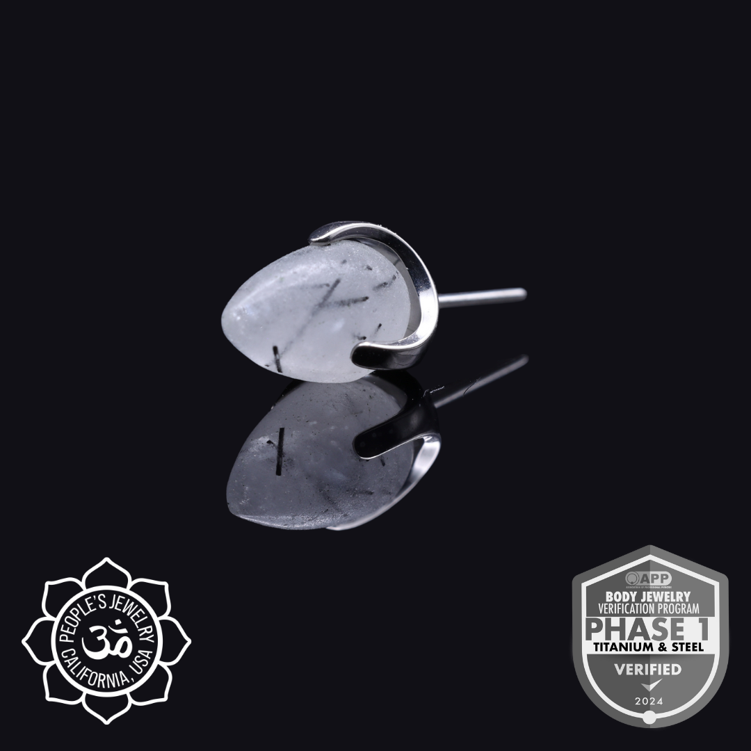 Threadless Titanium Claws - Bullet (Sandblasted)