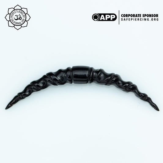 Carved Unicorn Horn Tusks