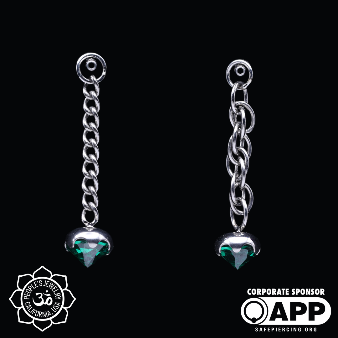 Inverted Prong Dangles – People's Jewelry