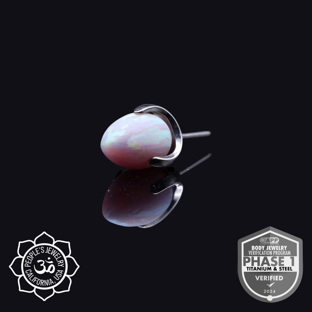 Threadless Titanium Claws - Bullet (Sandblasted)