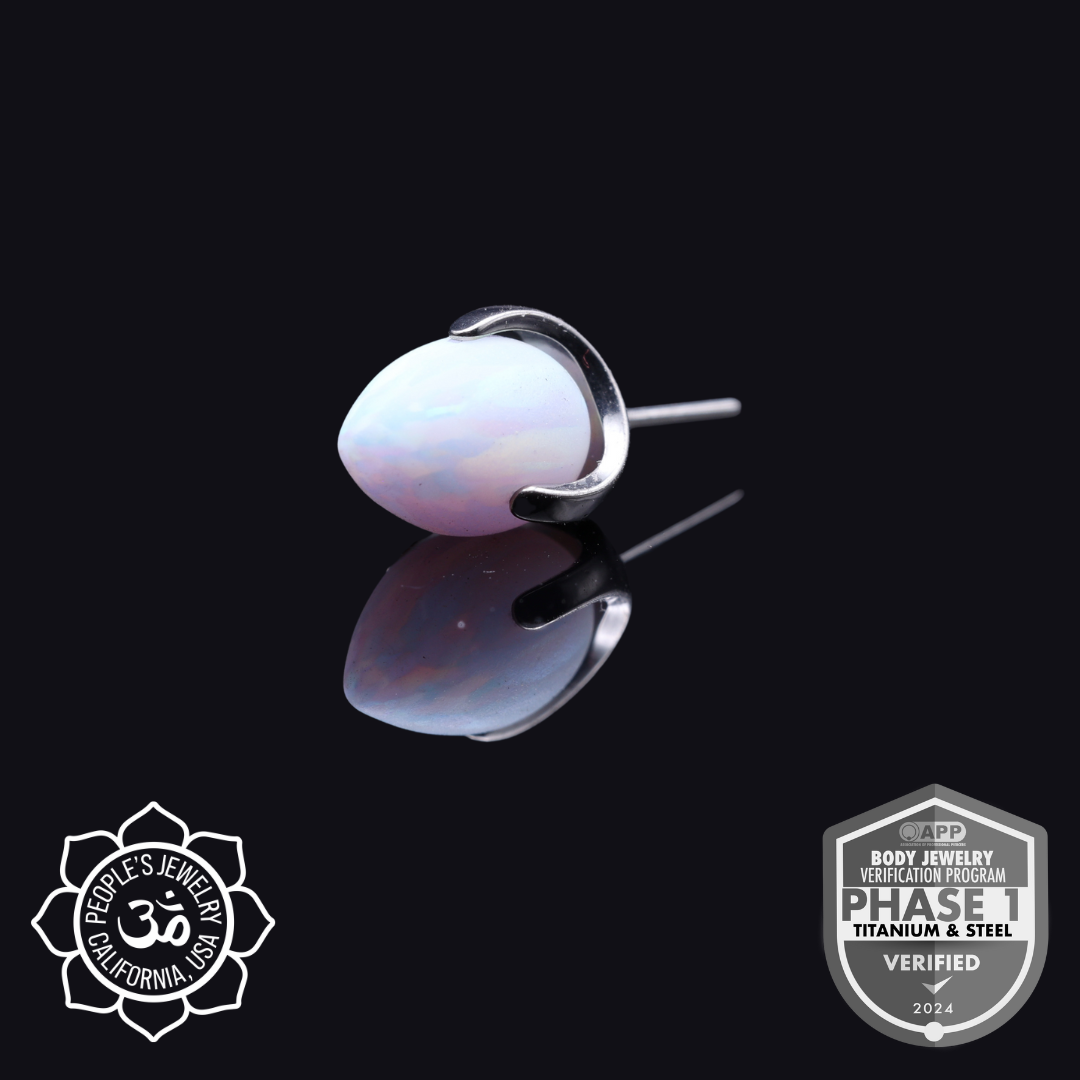 Threadless Titanium Claws - Bullet (Sandblasted)
